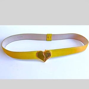 NWT Vintage Escada Golden Heart Belt